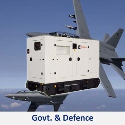 gen sets service provider and gensets products for the government and defense industry